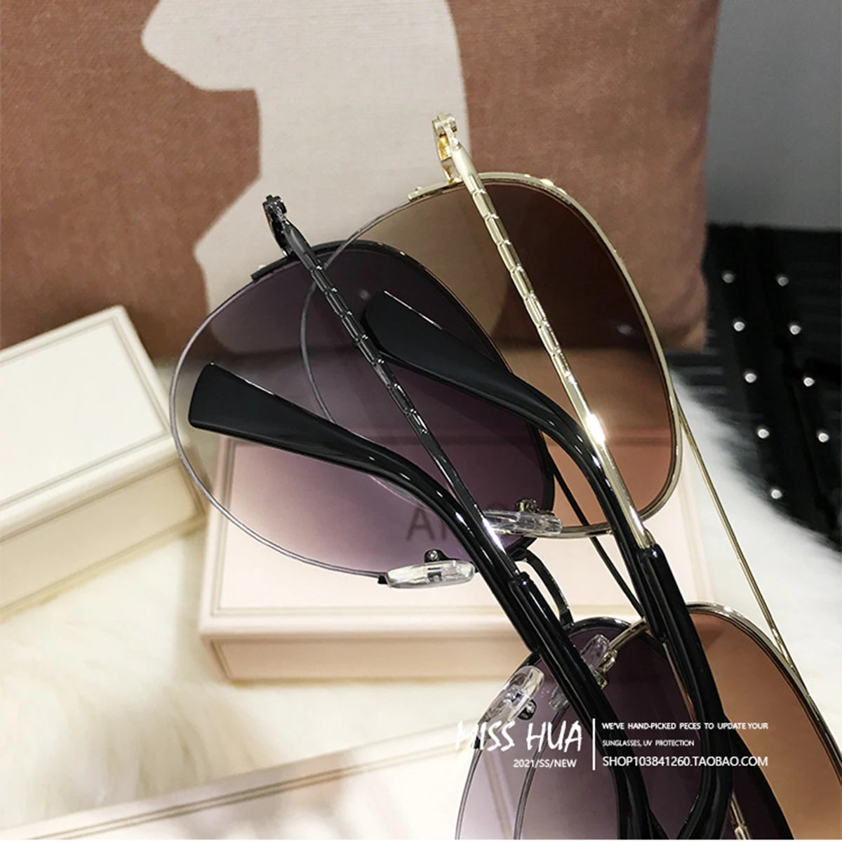 1pc Aviator Mode Große Gesicht Fahren Reiten Stilvolle Trendy Persönlichkeit Sonnenbrille Für Männer