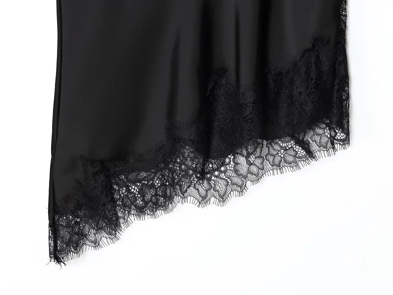MUJER Schwarze Spitzen-Tops für Frauen, Leibchen, sexy rückenfreie Tops für Damen, 2022, Sommer, ärmellose Damen-Tops, Träger, Strand-Top, weiblich