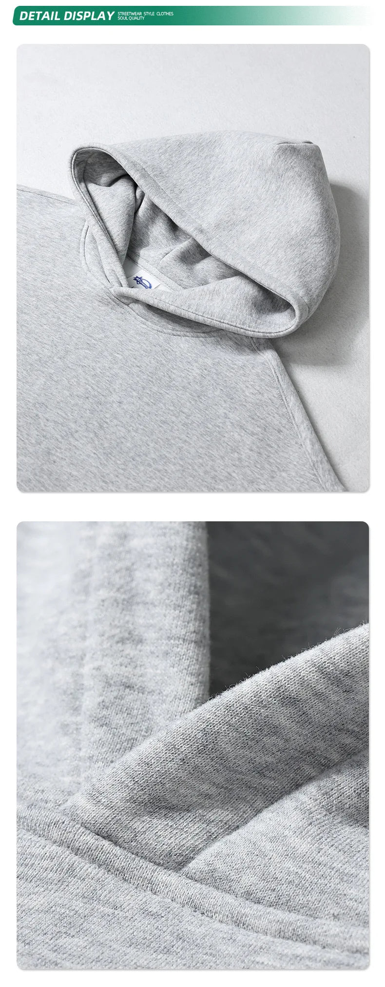 Loose fleece sweater