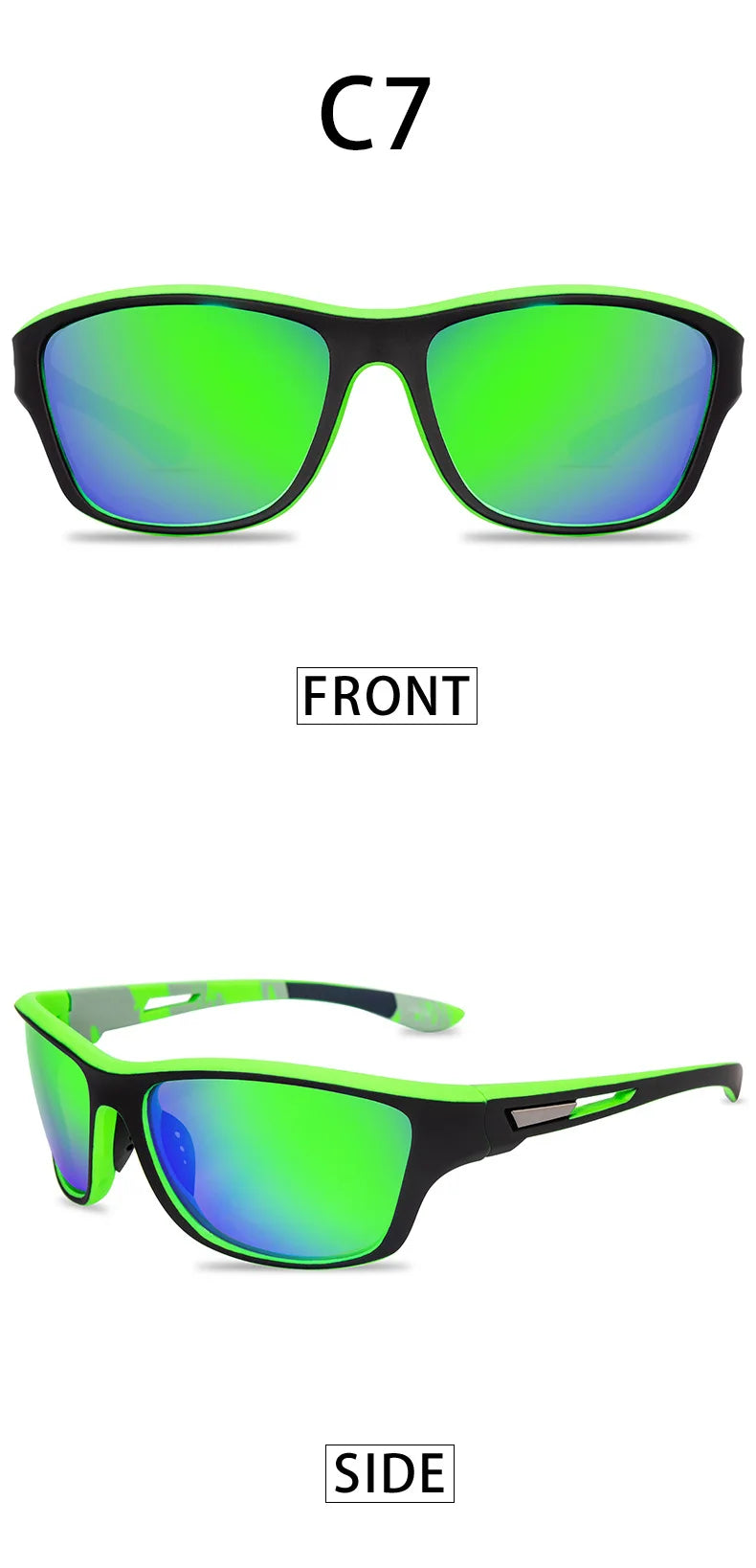 2023 New Fashion Polarized Sunglasses Color Changing Men Outdoor Sports Cycling Eyewear Road Mountain Bike Cycling Glasses