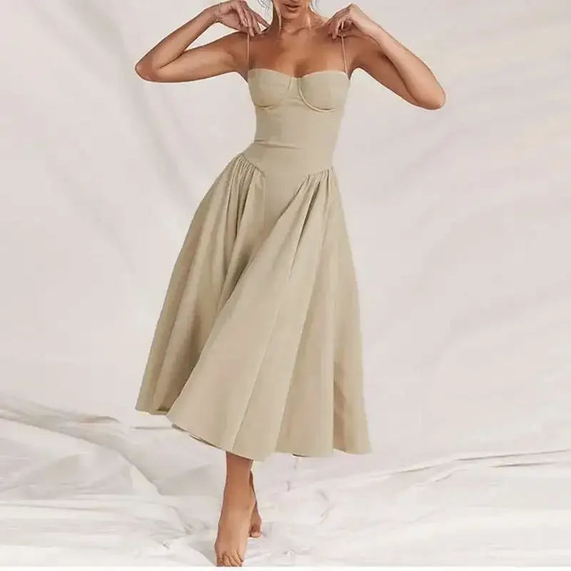 Sommer Sexy Frauen Kleid Böhmen Lange Kleider Luxus Elegante V-ausschnitt Ärmellose Slip Blume Strand Sommerkleid Kleid für Weibliche 2025