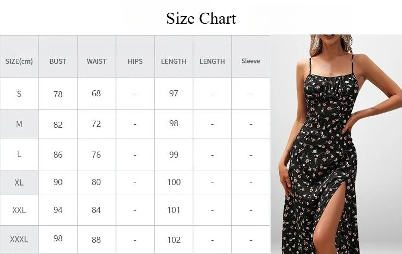 Elegantes Damen-Blumenkleid für Strandurlaub und Streetwear, Sexy Tief Ausgeschnittenes Strandparty-Kleid mit Schlitz, Schickes Bodycon-Kleid Ärmellos für Damen