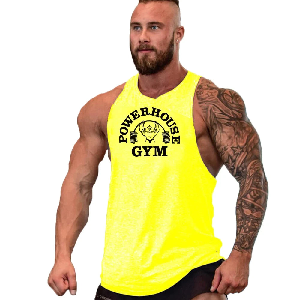 Gym Top Männer Hemd Mann Fitness männer Kleidung Weste Singuletts T-shirts Kleidung Bodybuilding Stringer Westen Muskeln Singulett Tops