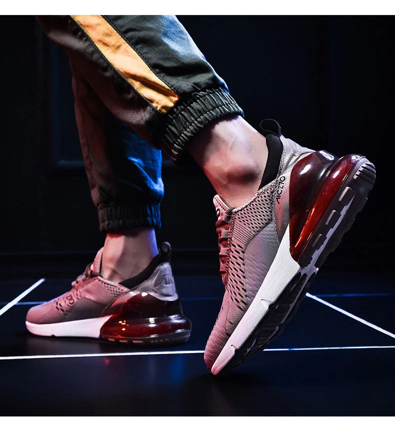 Herren-Sneaker für Outdoor-Jogging, Sportschuhe für die Herbstsaison, Damen-Freizeitschuhe, Plattform-Mesh-Atmungsaktive Freizeitschuhe, Größen 36-47