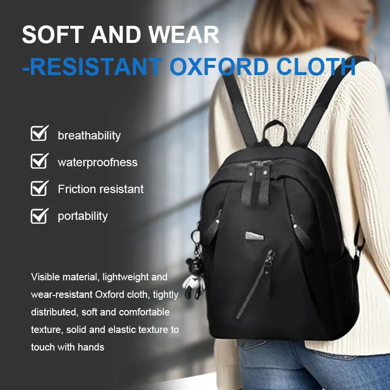 1 Stück trendiger Street-Style-Rucksack für Damen – Oxford-Stoff für Teenager