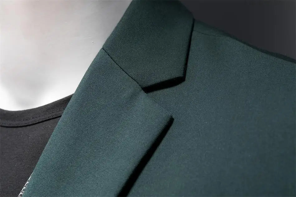 Boutique Mode Einfarbig High-end-Marke Casual Business herren Blazer Bräutigam Hochzeit Kleid Blazer für Männer Anzug Tops jacke Mantel