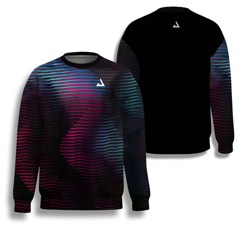 The new men's round-neck hoodie for Spring and Autumn 2025 is a casual and fashionable 3D printed streetwear