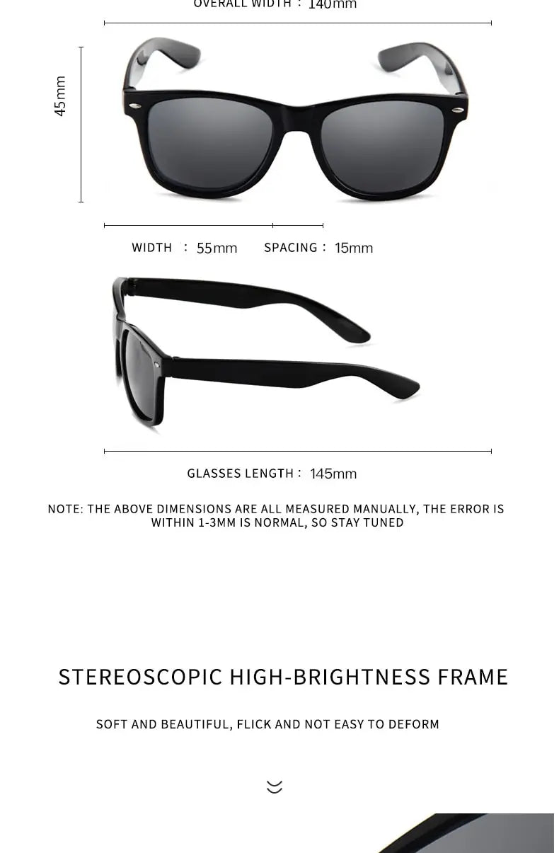 Werbe sonnenbrille im klassischen Stil Unisex Sonnenbrille billige Sonnenbrille