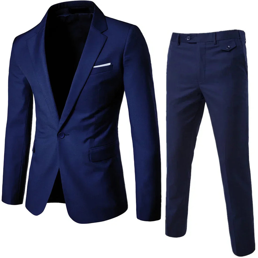 Anzüge für Männer, 3-teiliges Set, elegante Hochzeit, modisch, klassisch, volle Jacken, Weste, Hosen, Blazer, Outfit, 2025, formelles Kostüm