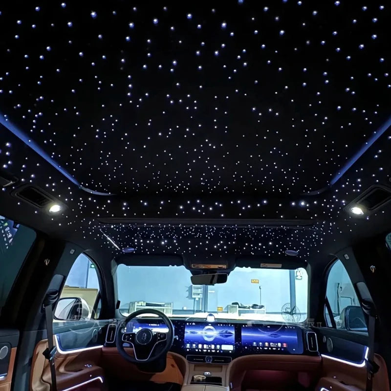 0.5mm 0.75mm 1mm 1.5mm PMMA End Glow Plastics Fiber Optical LED Light Engine Car Home Starry sternenhimmel auto