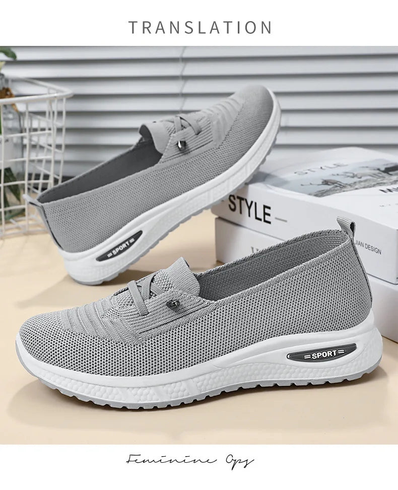 Sommer Damenschuhe Neue Mode Freizeitschuhe Atmungsaktive bequeme Sportschuhe Damenschuhe