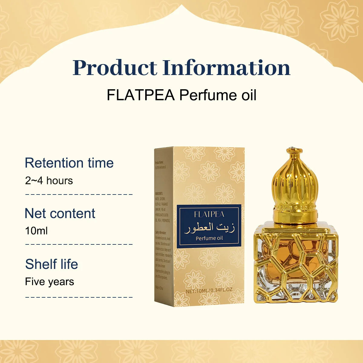 10 ml Damenparfüm, fruchtiger Duft, arabisches Parfüm, originelles arabisches Parfüm, anhaltender Duft, unwiderstehliches Datum, Eau de Parfum