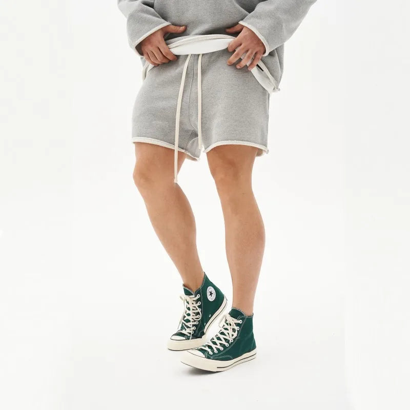 Männer Shorts Casual Kurze Hosen Zerrissene Baumwolle Gym Shorts Männer Jogger Workout