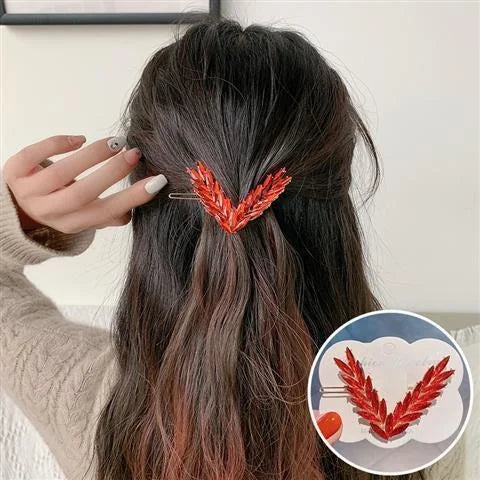 Luxus Glänzende Kristall Haar Clip Für Frauen Koreanische V Form Schnalle Haarnadeln Mädchen Haar Zubehör Headwear Mode Ornamente Geschenk