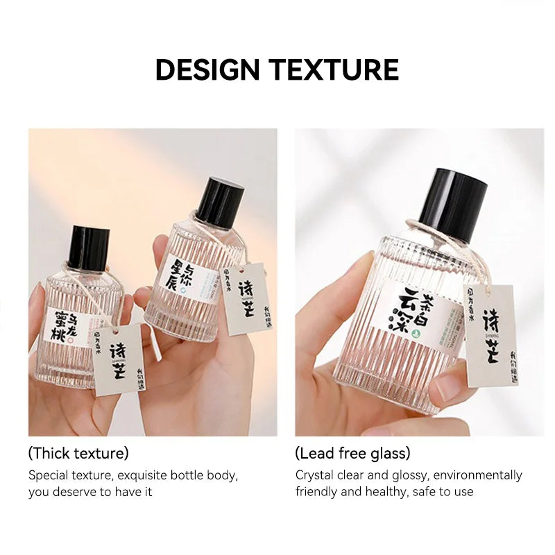 Originalmarke Wataru Monogatari Parfüm – 50 ml, langanhaltender leichter Duft, für Männer und Frauen, japanischer Stil, frisch und minimalistisch