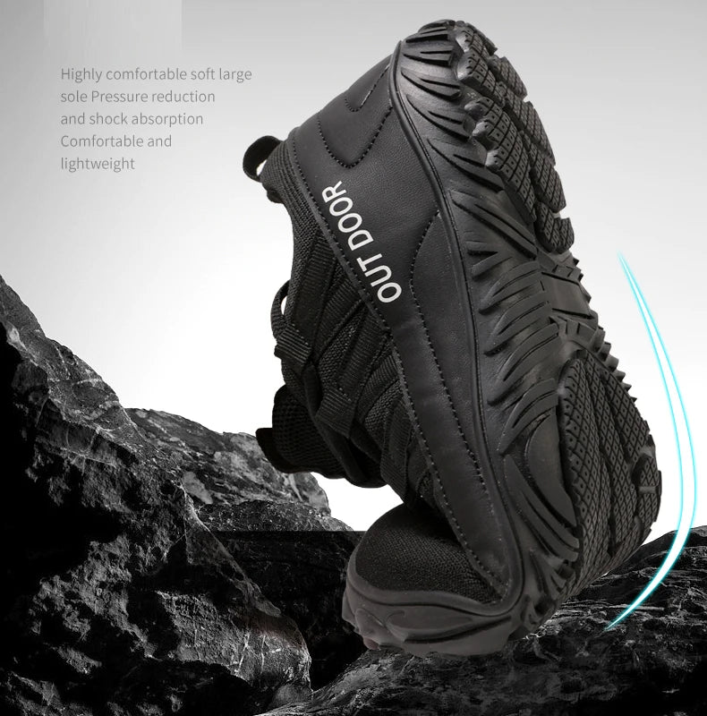 Neue Wanderschuhe, Übergröße, Paar Outdoor-Sportschuhe, breite Handfläche, breite letzte Schuhe, Barfuß-Freizeitschuhe, Indoor-Yoga-Fitness
