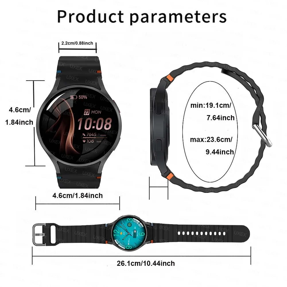 New Men's Health Smart Watch GPS Motion Blood Oxygen Blood Pressure Health Tracking Bluetooth Call Women Sports Smartwatch 2026