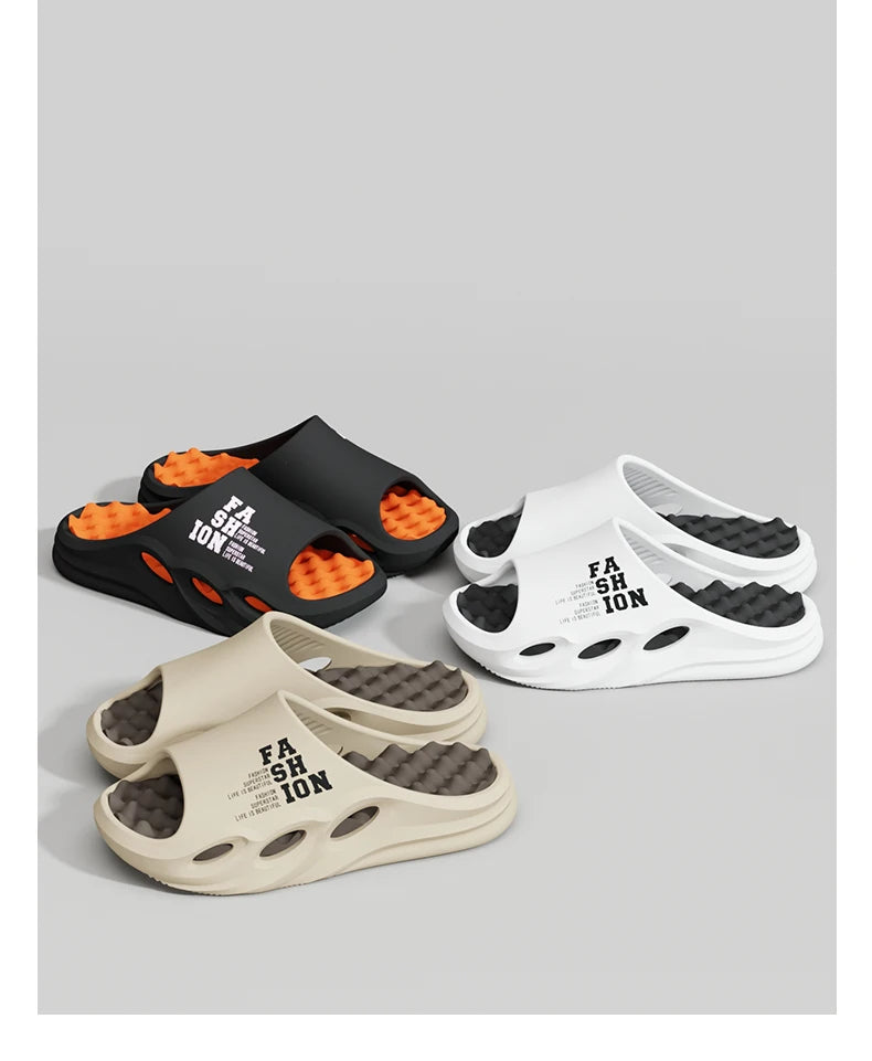 Männer Mode Massage Hausschuhe Indoor/Outdoor Sandalen Strand Flip Flop Dicke Sohle Männliche Rutschen Sommer Nicht-Slip Männer Dusche hausschuhe