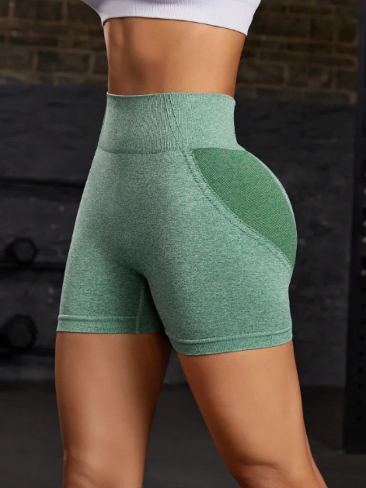 Yoga-Shorts für Damen, Fitness-Shorts, Sport-Leggings, Sommer-Fitness-Shorts mit hoher Taille