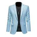Boutique Mode Einfarbig High-end-Marke Casual Business herren Blazer Bräutigam Hochzeit Kleid Blazer für Männer Anzug Tops jacke Mantel