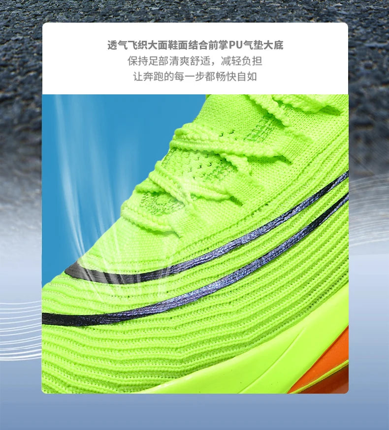Luftpolster-Laufschuhe, Marathon-Spezialität, Herren, Sport, atmungsaktiv, leicht, Damen, bequem, sportlich, rutschfest