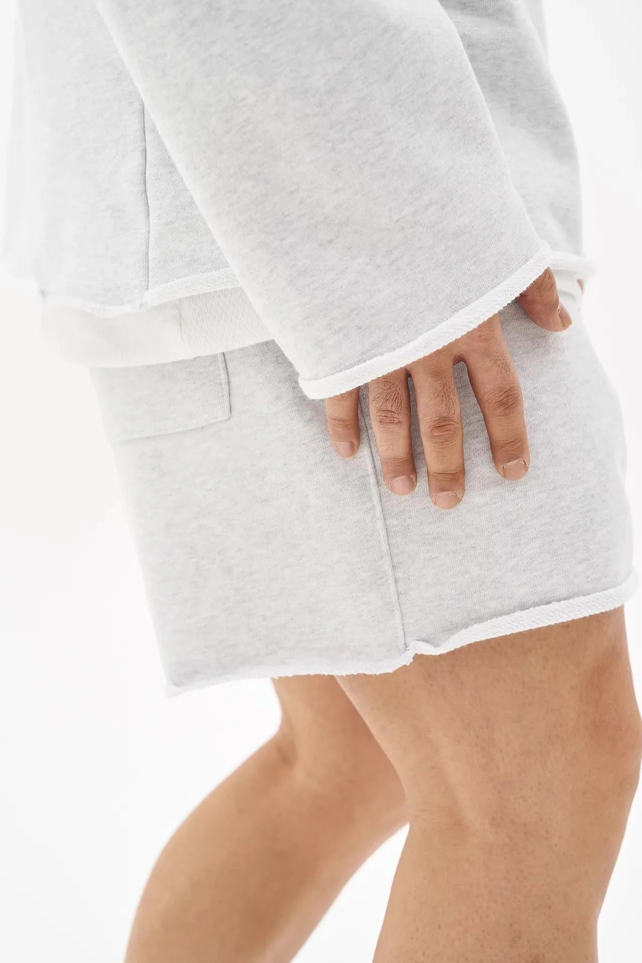Männer Shorts Casual Kurze Hosen Zerrissene Baumwolle Gym Shorts Männer Jogger Workout