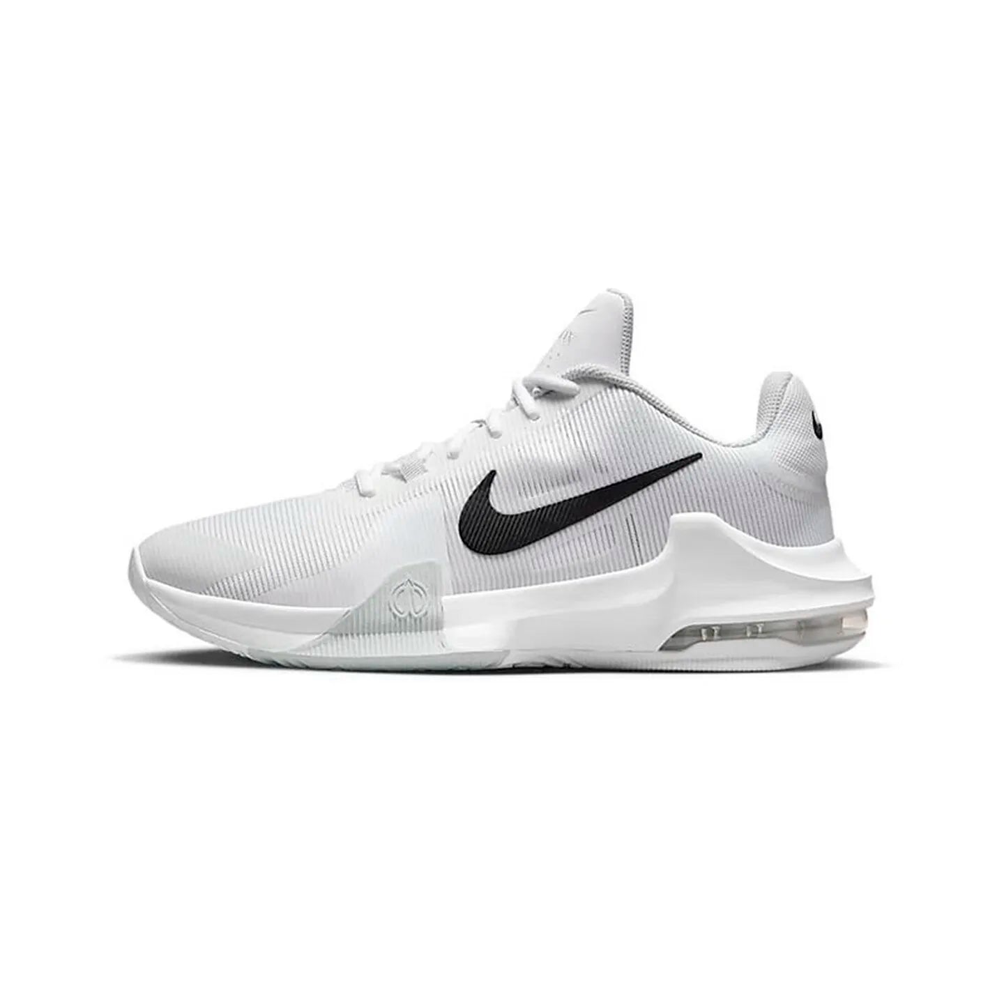Nike Air Max Impact 4 Low-Top-Basketballschuhe Air Max Dämpfung Impact Protection Leichte Unterstützung Court Sport DM1124-100