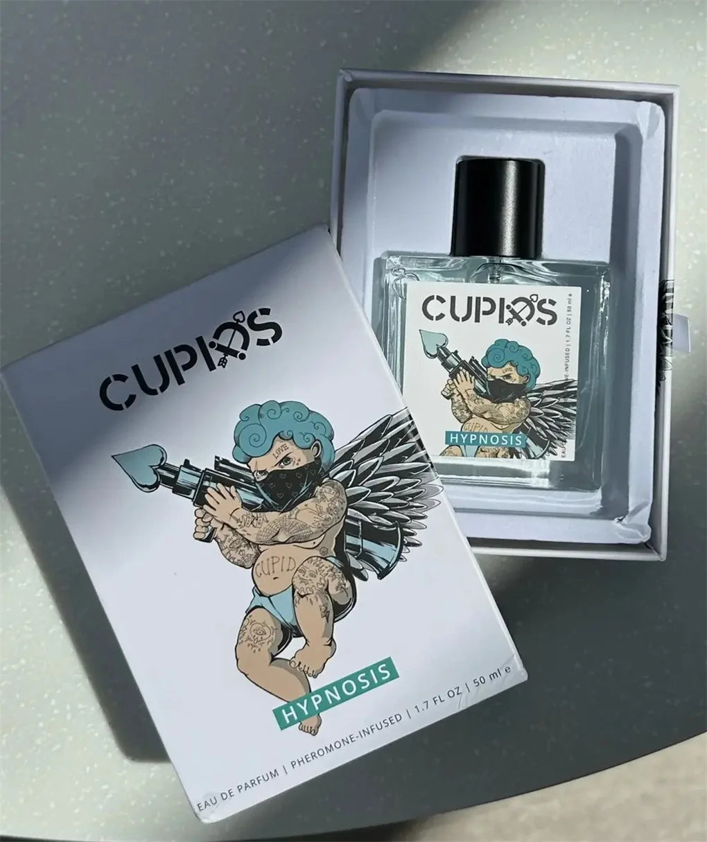 50 ml Original Cupid Herren Pheromon Köln Anhaltender reifer hypnotischer reichhaltiger Duft Hochwertiges Parfüm Körperspray Schnelle Lieferung