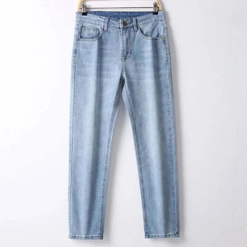 2026 Marken-Jeans Sommer-Stil Ultra-Dünne Leichte Herren-Jeans Mode Männliche Casual Denim Herren-Jeans Slim Fit Großhandel Jeans