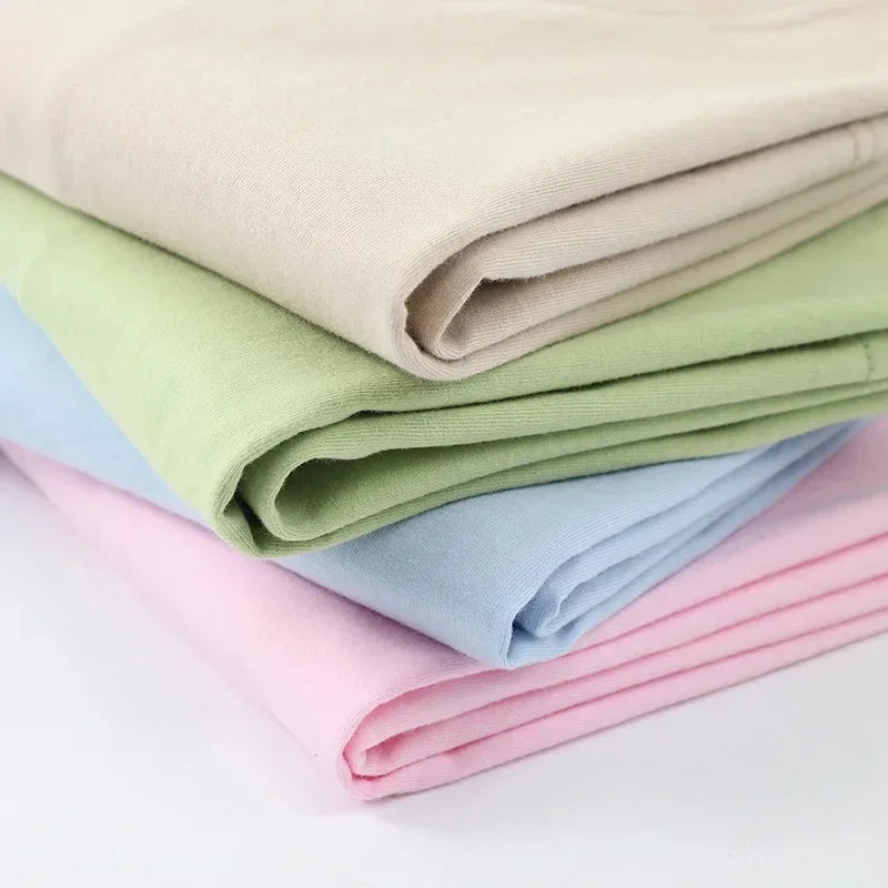 12 Farben übergroßes schweres T-Shirt für Herren, Sommer-Kurzarm-T-Shirt, 100 % Baumwolle, schlichtes Oberteil, lässige Herrenbekleidung