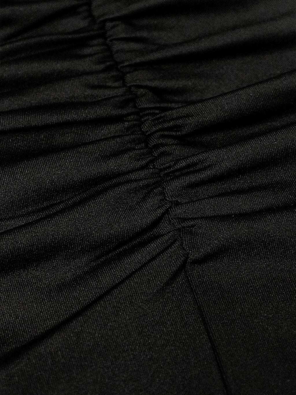 Damen Schwarzes Midi-Kleid V-Ausschnitt Mesh Perlen Lange Ärmel Gerafftes Hochgeschlitztes Bodycon-Kleid Party Cocktail Frühling Sommer Abendkleid