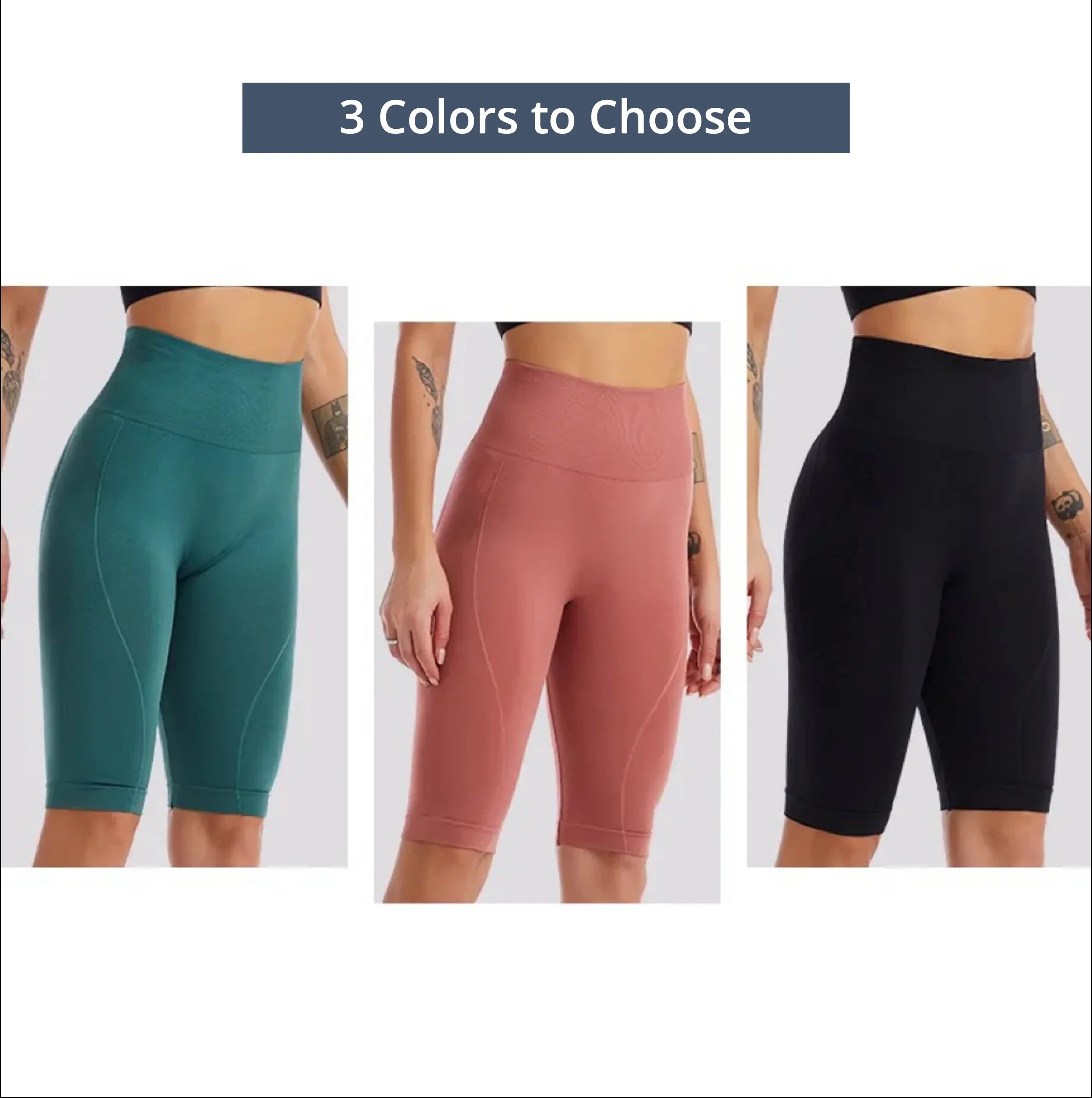 Frauen Naked Feeling Workout Push-Up-Leggings Bauchkontrolle Yoga Laufen Fitness Gym Slim Hosen Hohe Taille Sport Biker Shorts