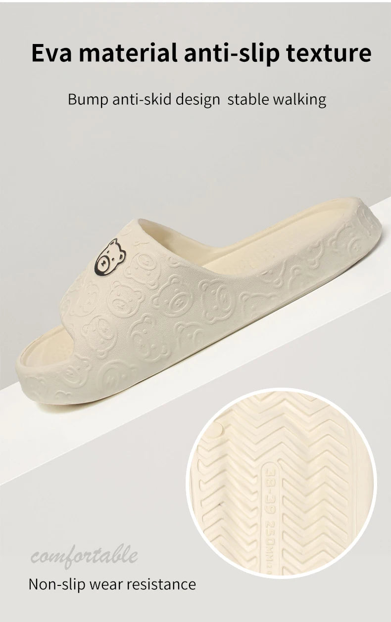 Rutschfeste Hausschuhe für Damen, Oberbekleidung, 2024, neues Badezimmer, Badezimmer, Innenbereich, Sandalen für Damen, Sommer, Eva