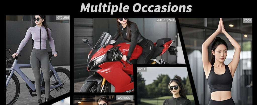 WOSAWE Damen-Motorradhose, schmale Passform, mit Offroad-Outdoor-Reithose mit CE-schützenden Knieschützern, Motocross-Motorradhose