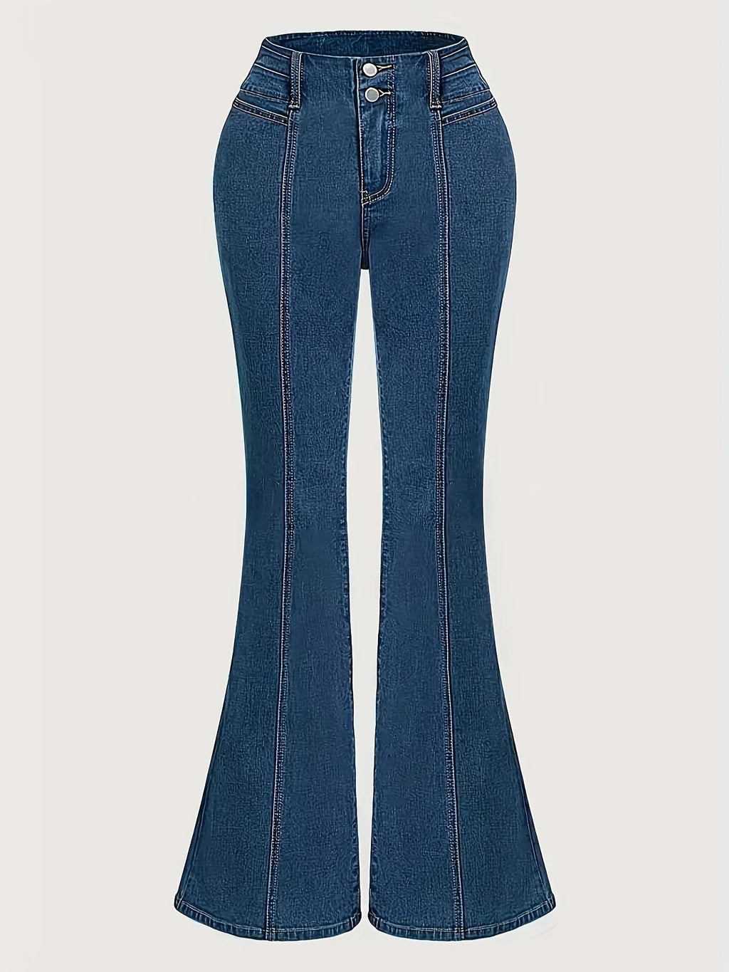 Elegant, fashionable, high-end and comfortable blue jeans for ladies