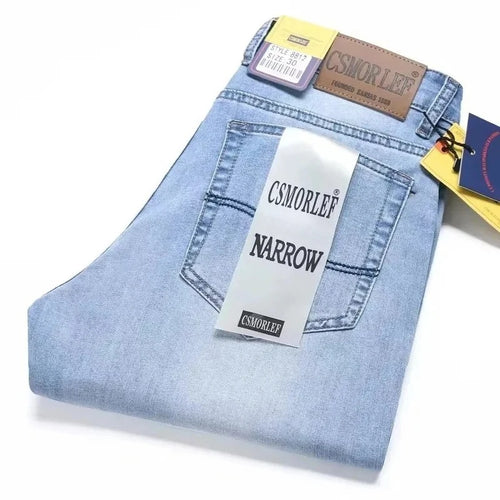 2026 Marken-Jeans Sommer-Stil Ultra-Dünne Leichte Herren-Jeans Mode Männliche Casual Denim Herren-Jeans Slim Fit Großhandel Jeans