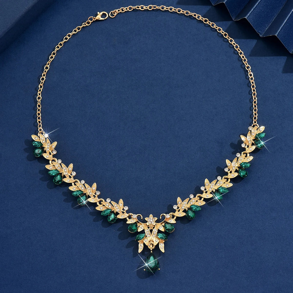 1PC Damenmode Blumendesign Halskette Schmuck Geeignet für Datum, Party, Festival Geschenke-2174