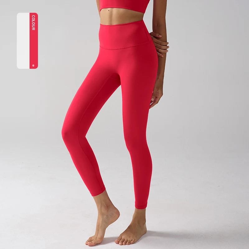 Hohe Taille Nacktgefühl Leggings Frauen Fitness Laufen Yoga Leggings Hosen Energie Gym Enge Leggings Lässige Workout Leggings