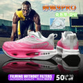Spezialität Carbon Platte Sport Laufschuhe Marathon Air Kissen Männer Atmungsaktive Leichte Frauen Bequeme Rutschfeste Turnschuhe