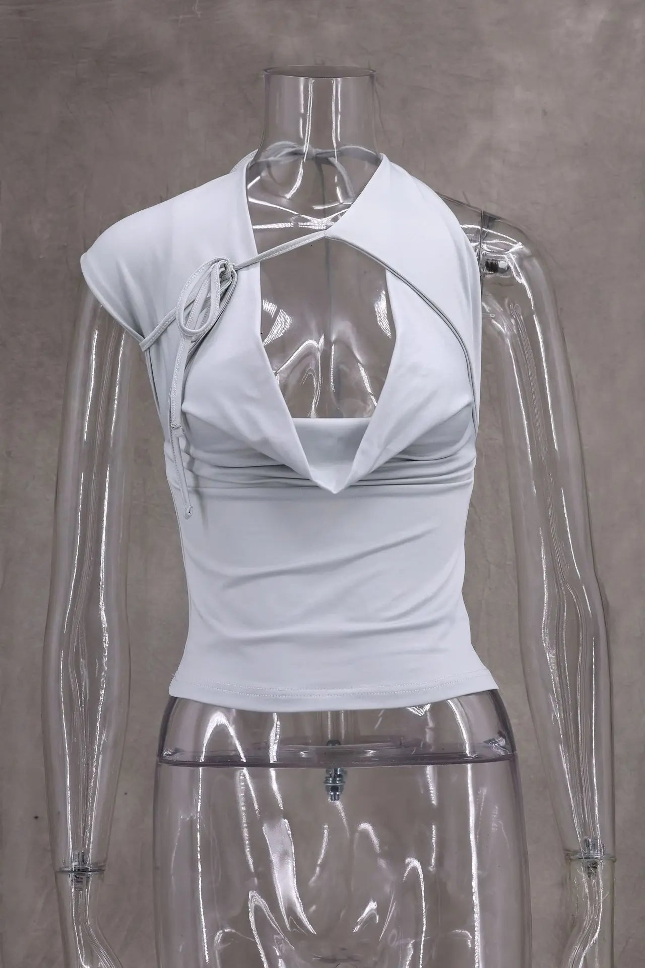Sommer Frauen Solide Lace Up Sexy T-shirts Chic Halter-Backless Ärmellose Tank Tops Weibliche Y2K Elastizität Gestellte Junge Mädchen Top
