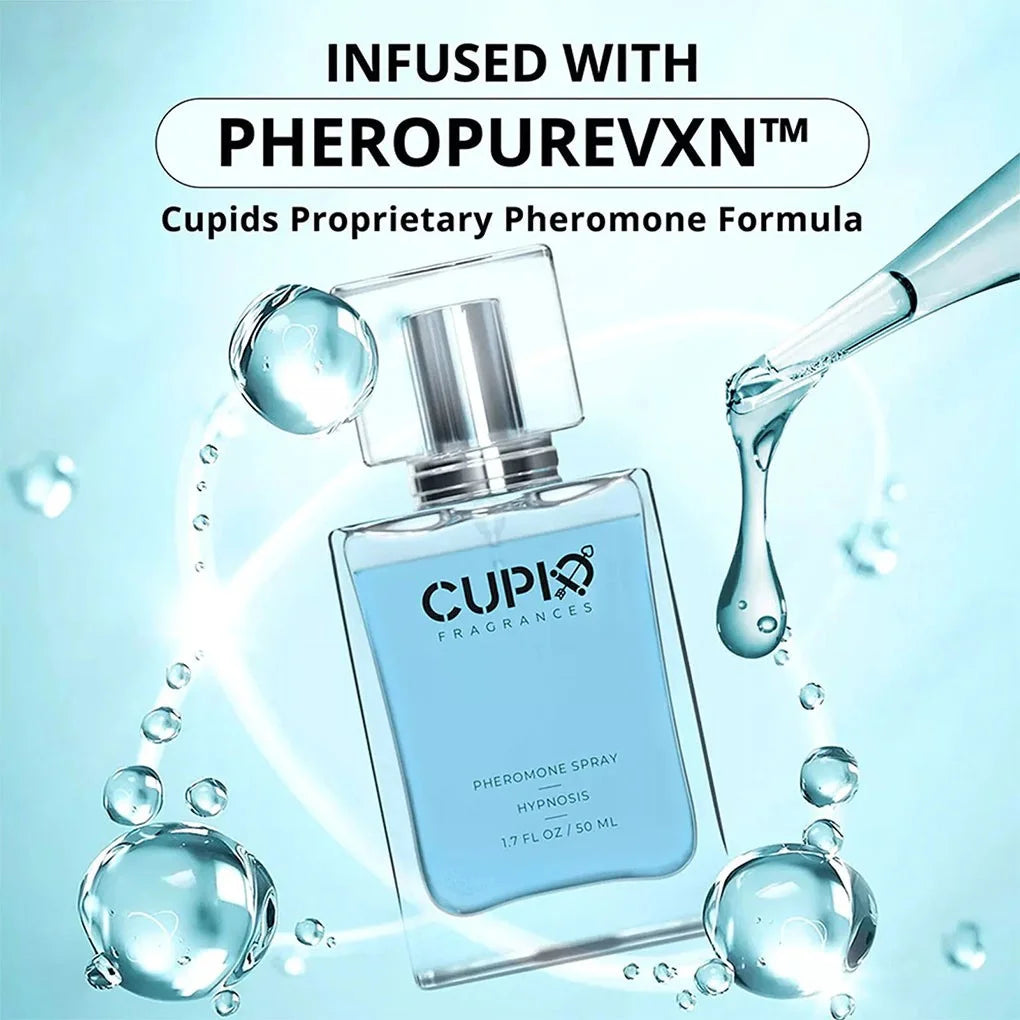 50 ml Original Cupid Herren Pheromon Köln Anhaltender reifer hypnotischer reichhaltiger Duft Hochwertiges Parfüm Körperspray Schnelle Lieferung