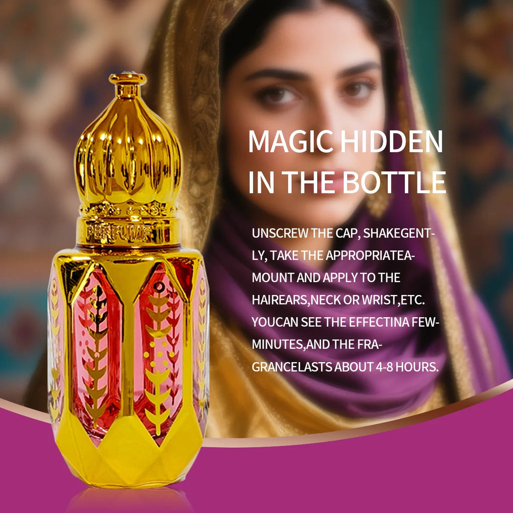 10 ml arabisches Parfüm für den Nahen Osten, dickes Duftöl, der Körpergeruch abdeckt, Eau de Parfum, langlebig, tragbar, Dropper-Parfums