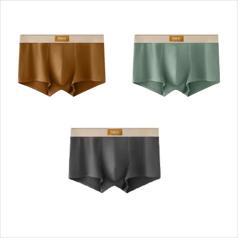 4 stücke Männer Unterwäsche Baumwolle BoxerShorts Hombre Höschen Mann Atmungsaktive Unterhose Sexy Sport Komfort Männliche Boxer Große Größe L-7XL