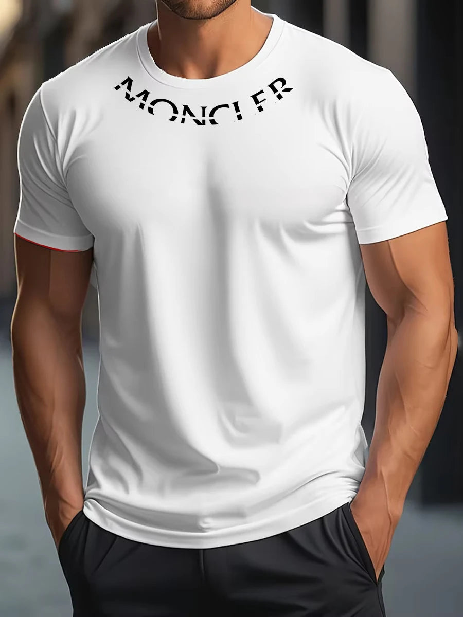 Hohe Qualität Übergroßen Luxus Marke 100% Baumwolle Druck Tees Sommer Harajuku Für männer/frauen Kurzarm T-shirt