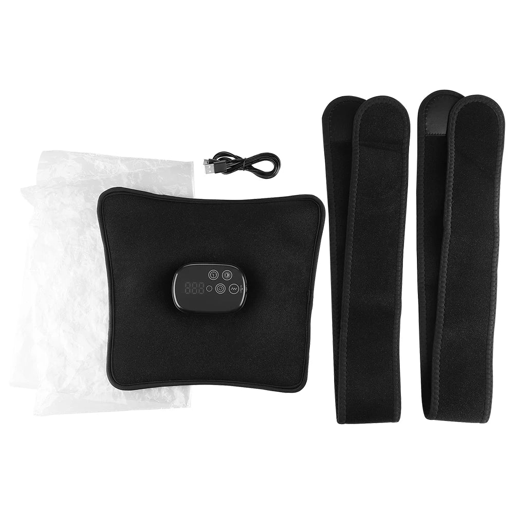 Electric Infrared Knee Pad Re Light Heating Vibration Massager for Back and Waist Thermal Leg Knee Joint Support Brace Wireless