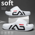 Extra dicke Sohle für Herren, weiches Luftkissen, lässige Hausschuhe, EVA-Sandalen, modische Flip-Flops, Outdoor, Sommer, Strandschuhe am Meer