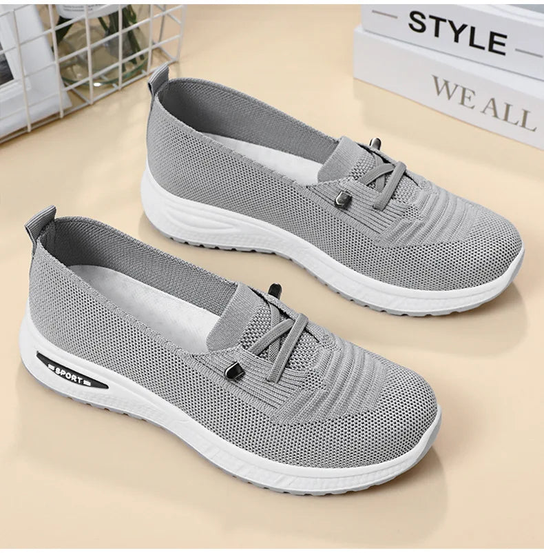 Sommer Damenschuhe Neue Mode Freizeitschuhe Atmungsaktive bequeme Sportschuhe Damenschuhe