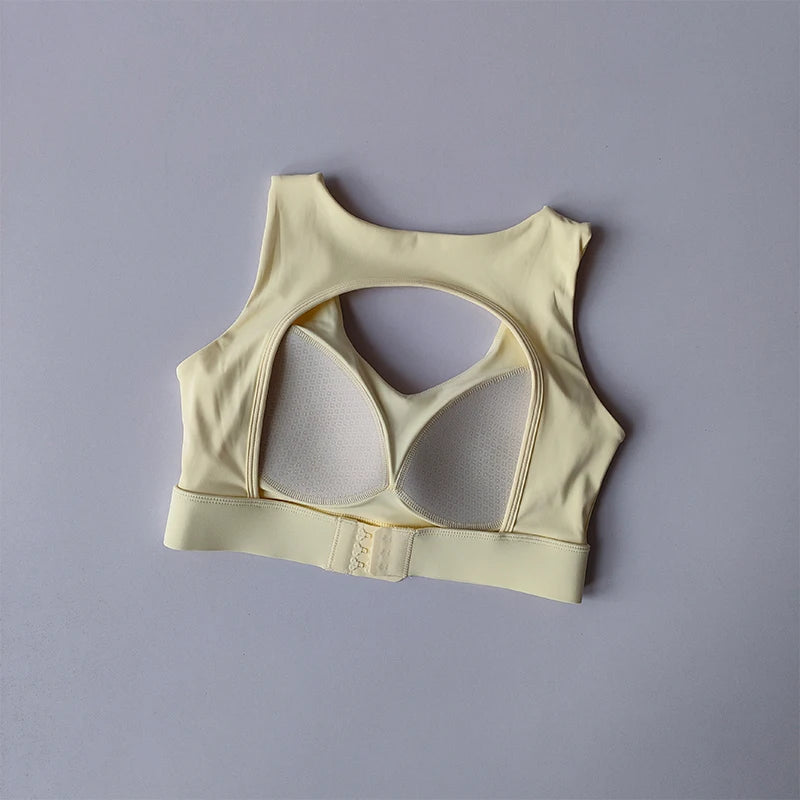 Beautiful Back Sports Underwear Shock-proof Running Anti-sagging Yoga Bra High-intensity Training Top Fitness Clothing Vest