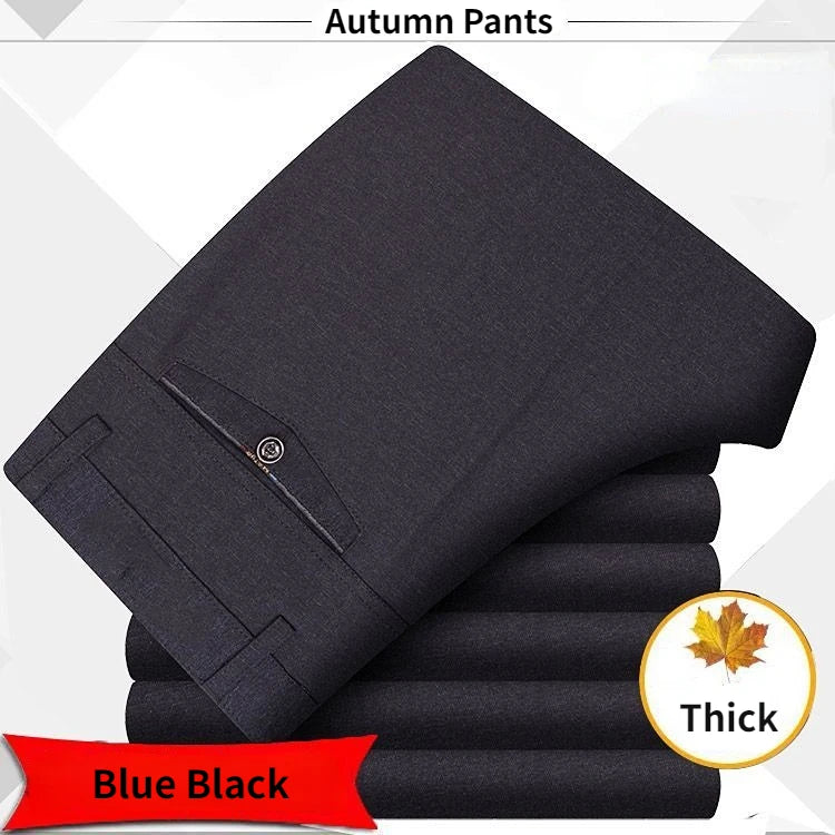 Hohe Qualität männer Anzug Hosen Klassische Sommer Frühling Hosen Hohe Taille Herbst Hosen Business Casual Hose Dropshipping Gozbkf