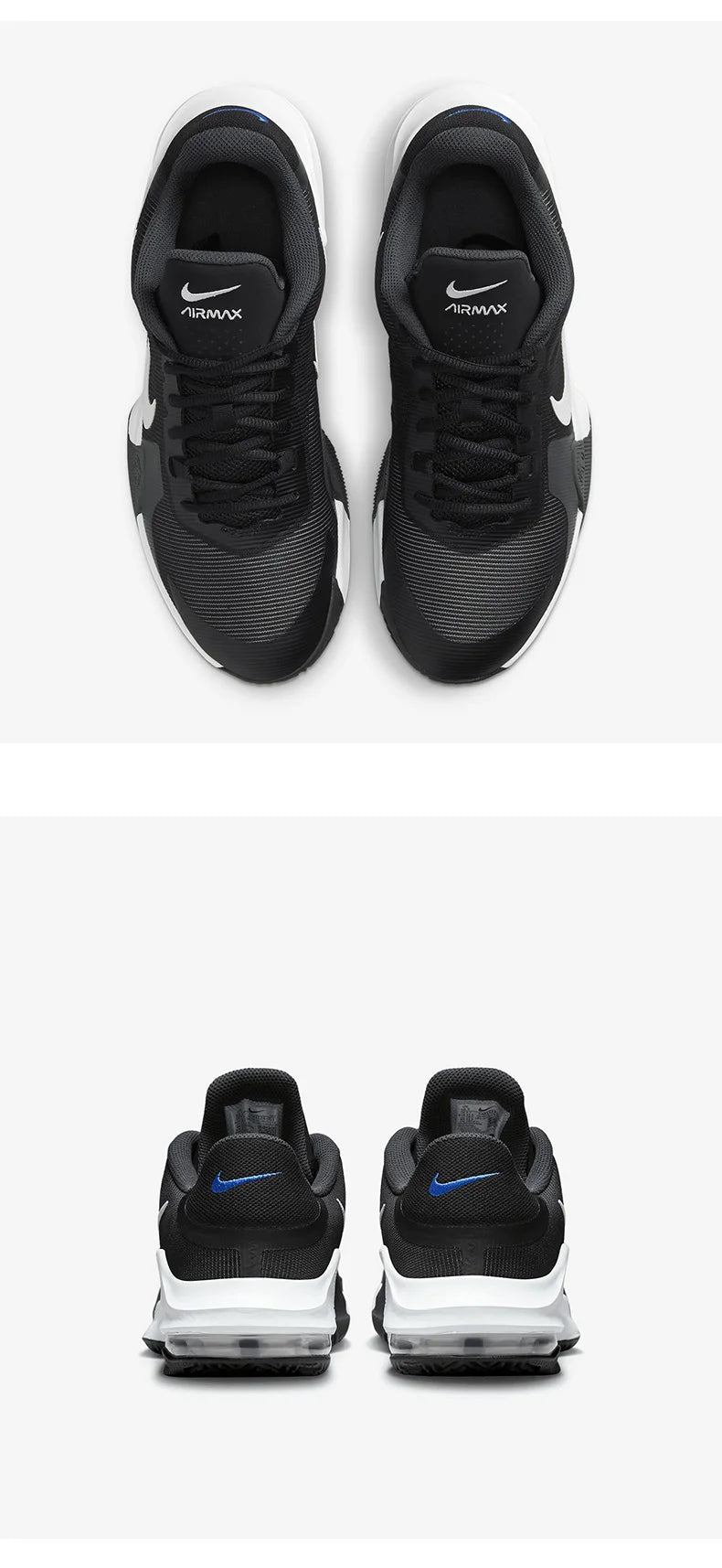 Nike Offizielle authentische AIR MAX IMPACT Herren-Trainings-Basketballschuhe DM1124-001